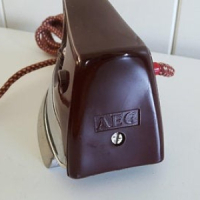 Small AEG bakelite iron 